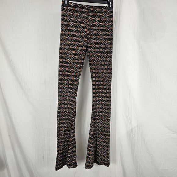 Show Me Your Mumu Women's Size Small Boho Bam Bam Bells Printed Black Multi - Picture 1 of 8